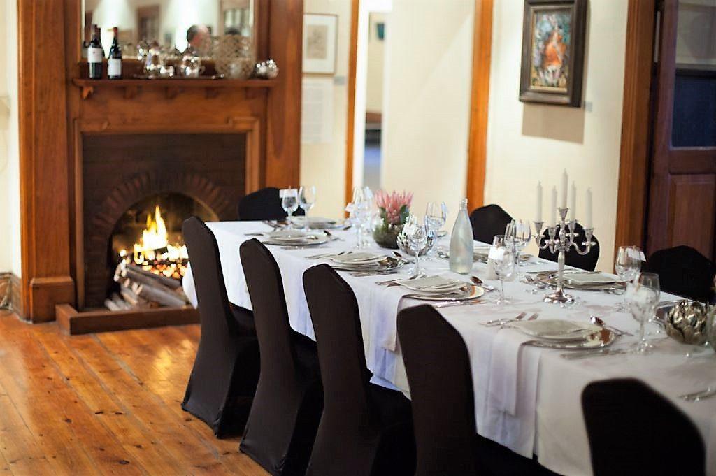 Table Set up at Welgemeend Venue